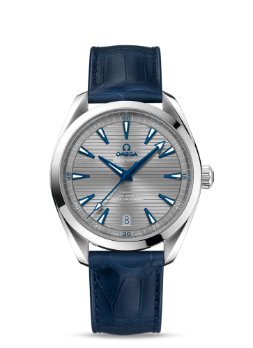 Omega Seamaster Aqua Terra 150M Master Chronometer 41 Stainless Steel / Grey / Alligator